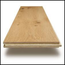 Plancher en bois d&#39;ingénierie de chêne blanc de ménage